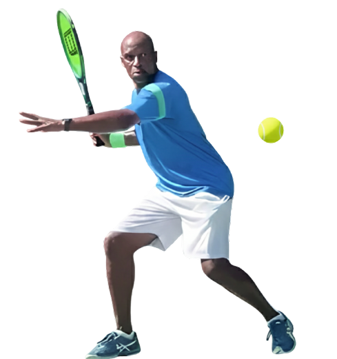 Shawn Conrad tennis forehand